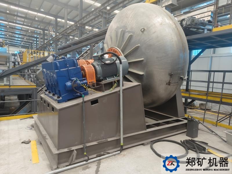 西藏某新材料公司ZKL30圆锅造粒机项目