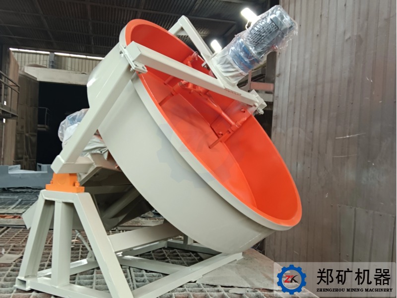 PQ16盘式造粒机在200目锡矿石造粒中的应用：5~10mm颗粒助力沸腾炉焙烧